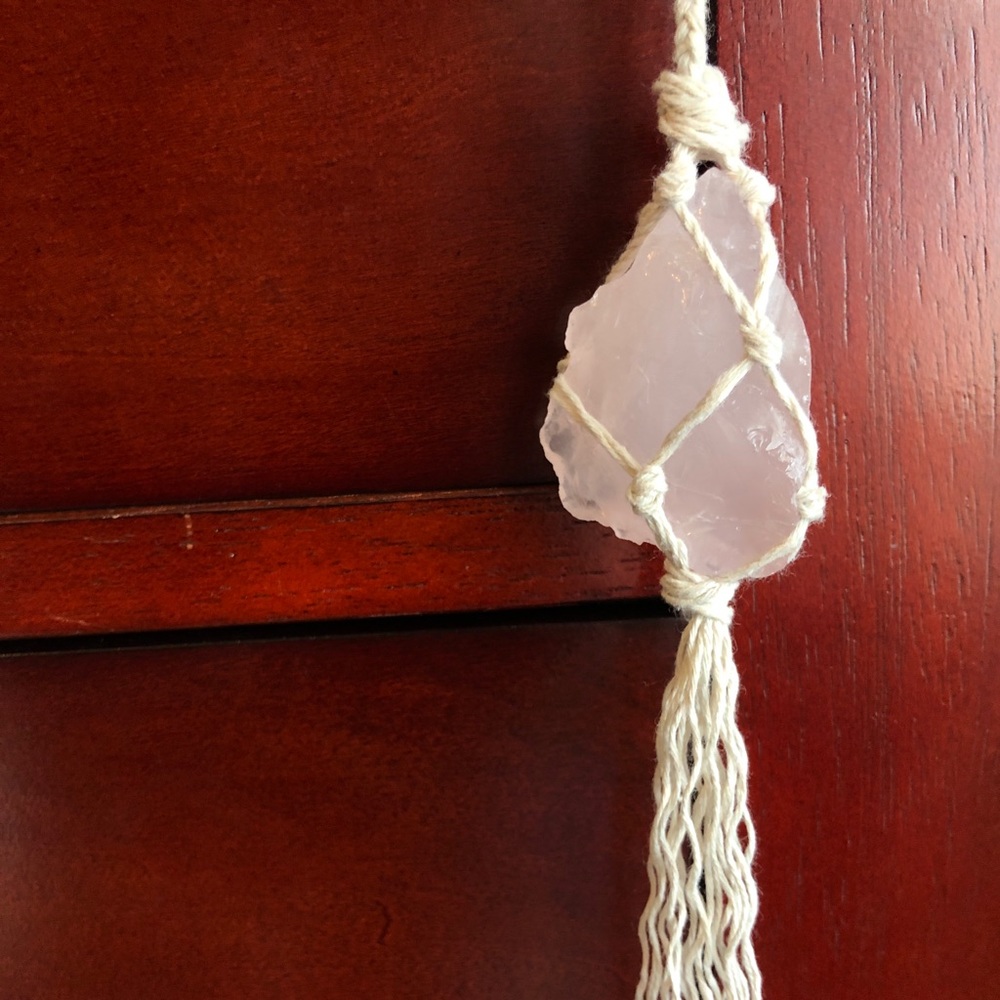 Rose Quartz Charm